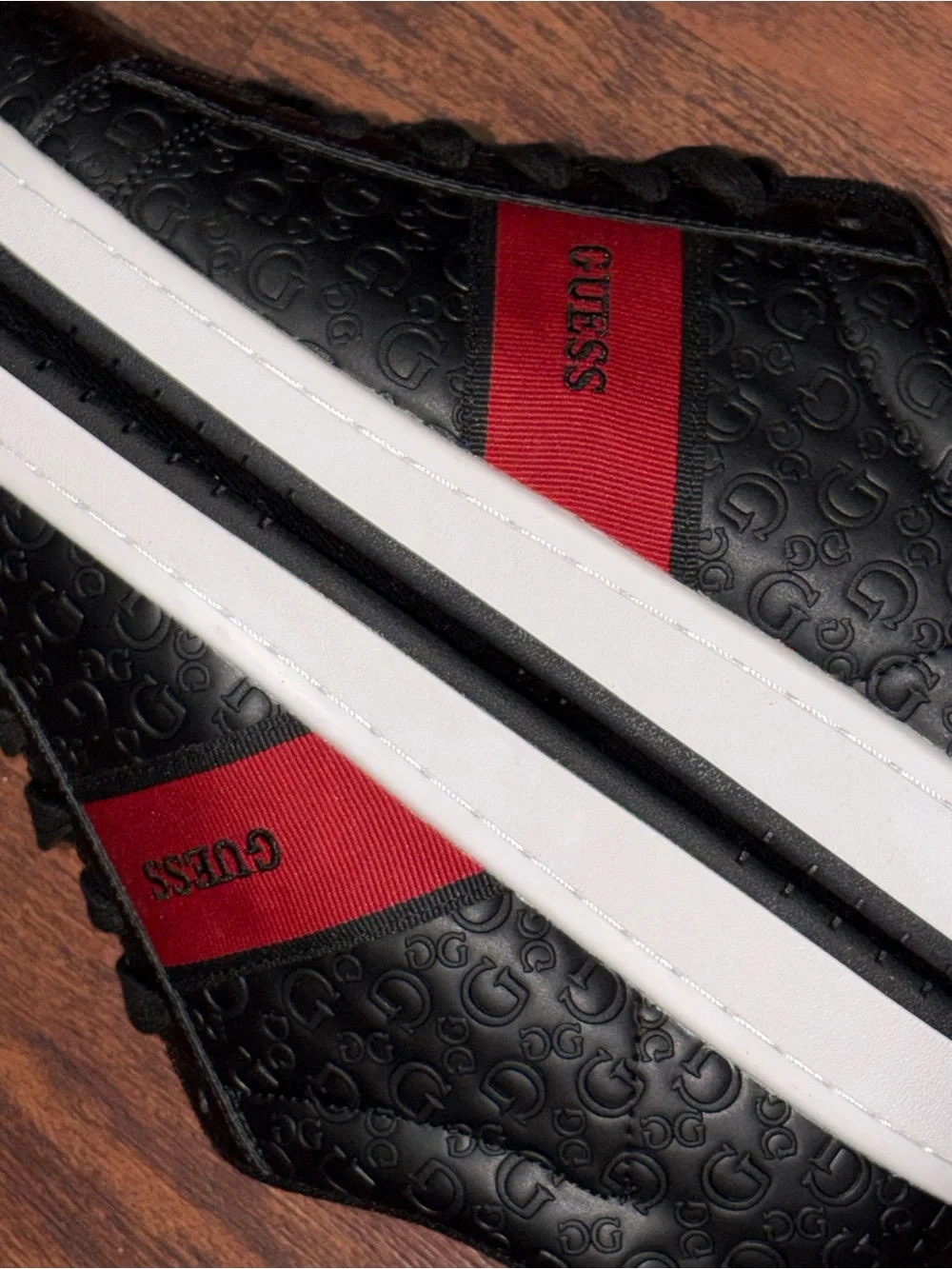 GUESS size 12 black shoes